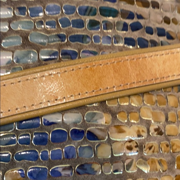 Vintage 80s Sondra Roberts Clutch Shoulder Bag - Picture 4 of 7